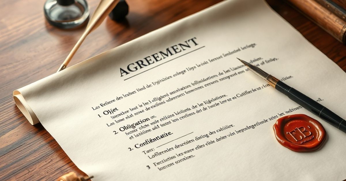 Modele de protocole d'accord